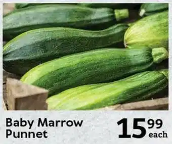 Oxford Freshmarket Baby Marrow Punnet offer