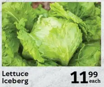 Oxford Freshmarket Lettuce Iceberg offer