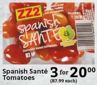 Oxford Freshmarket Spanish Santé Tomatoes offer