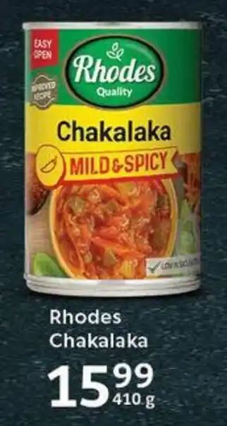 Oxford Freshmarket Rhodes Chakalaka offer