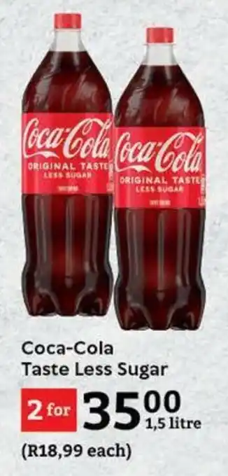 Oxford Freshmarket Coca-Cola Taste Less Sugar offer