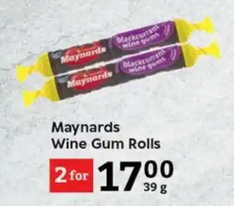 Maynards Wine Gum Rolls