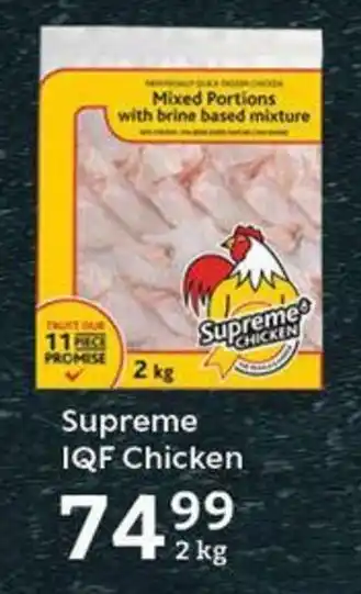 Oxford Freshmarket Supreme IQF Chicken offer