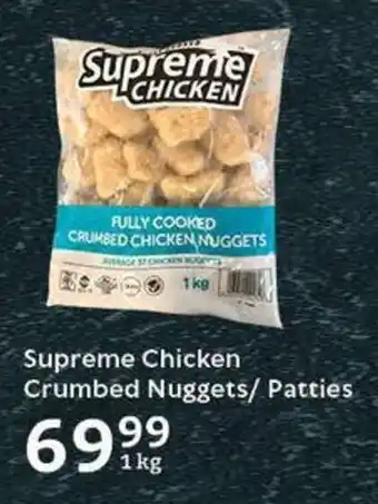 Oxford Freshmarket Supreme Chicken Crumbed Nuggets/ Patties offer