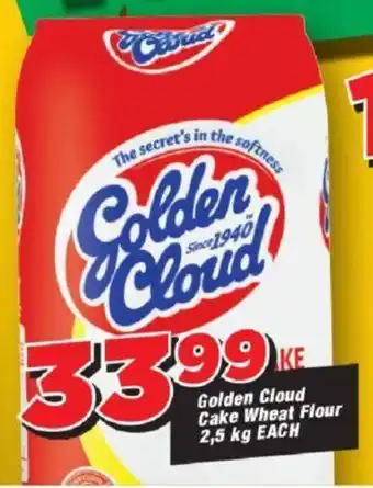 OK Grocer Golden Cloud Cake Wheat Flour 2,5kg EACH offer
