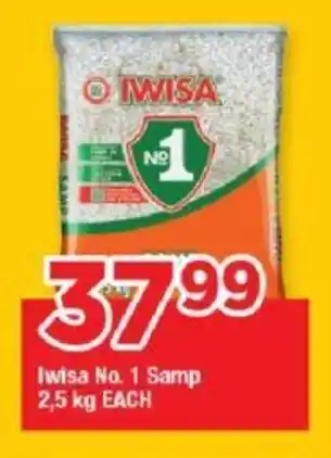 OK Grocer Iwisa No. 1 Samp 2,5 kg EACH offer