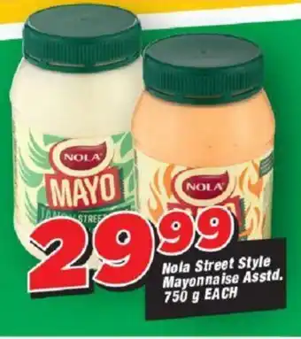 OK Grocer Nola Street Style Mayonnaise Asstd. 750 g EACH offer