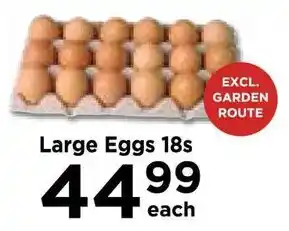 Food Lover's Market Large Eggs 18s offer