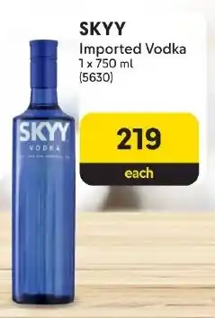 Makro SKYY Imported Vodka offer