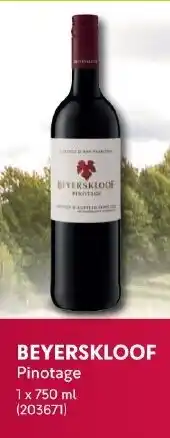 Makro BEYERSKLOOF Pinotage offer