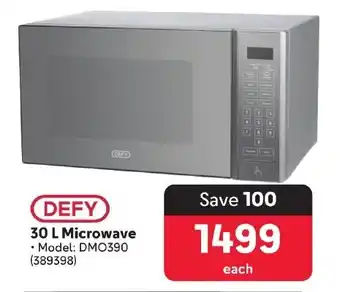 DEFY 30 L Microwave