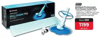 Makro BullShark Pro Automatic Pool Cleaner Combi Pack offer
