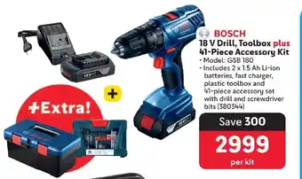 Bosch 18v cordless drill makro sale