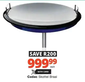 Checkers Cadac Skottel Braai offer