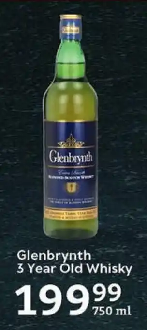 Oxford Freshmarket Glenbrynth 3 Year Old Whisky offer