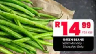 Take 'n Pay GREEN BEANS offer