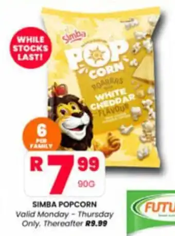 Take 'n Pay SIMBA POPCORN offer