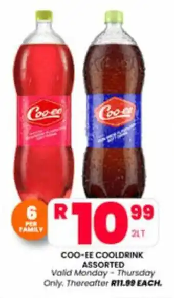 Take 'n Pay COO-EE COOLDRINK ASSORTED offer
