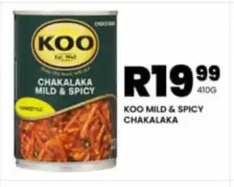 Take 'n Pay KOO MILD & SPICY CHAKALAKA offer