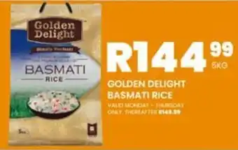 Take 'n Pay GOLDEN DELIGHT BASMATI RICE offer