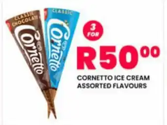 Take 'n Pay CORNETTO ICE CREAM ASSORTED FLAVOURS offer