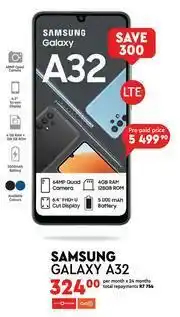 Edgars Samsung Galaxy A32 offer