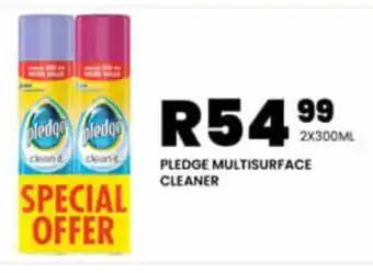 PLEDGE MULTISURFACE CLEANER