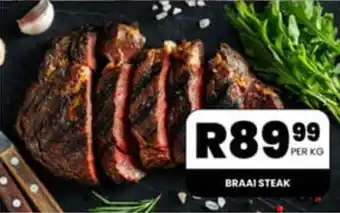 Take 'n Pay BRAAI STEAK offer