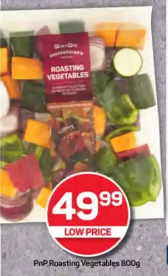 PnP Roasting Vegetables 800g offer at Pick n Pay Hypermarket