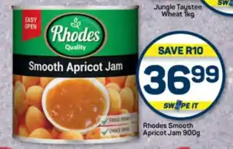Pick n Pay Hypermarket Rhodes Smooth Apricot Jam 900g offer