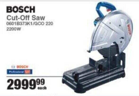 BOSCH Cut-Off Saw offer at Mica