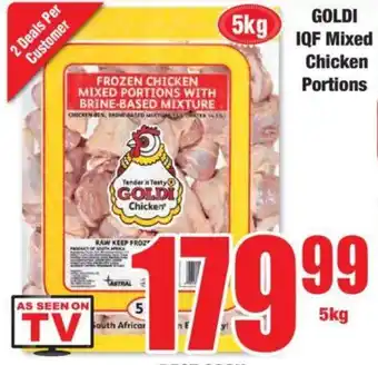 Boxer GOLDI IQF Mixed Chicken Portions offer