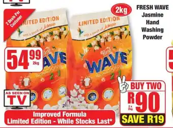 Boxer FRESH WAVE Jasmine Hand Washing Powder offer