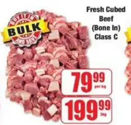 Boxer Fresh Cubed Beef (Bone In) Class C offer