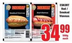 Boxer ESKORT Red/ Smoked Viennas offer