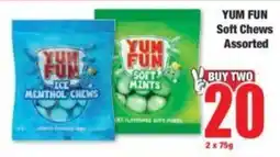 Boxer YUM FUN Soft Chews Assorted offer