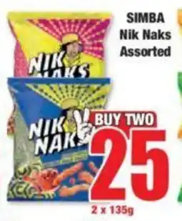 Boxer SIMBA Nik Naks Assorted offer