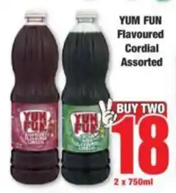 Boxer YUM FUN Flavoured Cordial Assorted offer