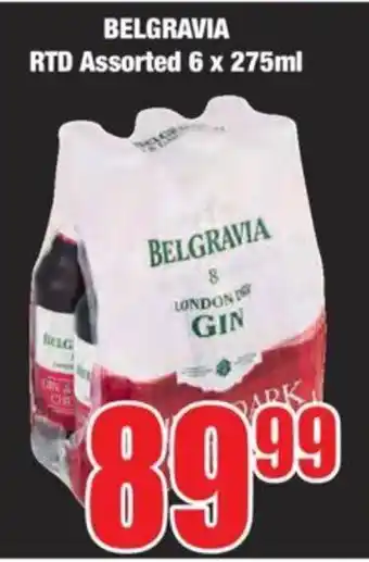 Boxer BELGRAVIA RTD Assorted 6 x 275ml offer