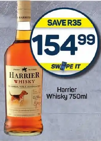Pick n Pay Harrier Whisky 750ml offer