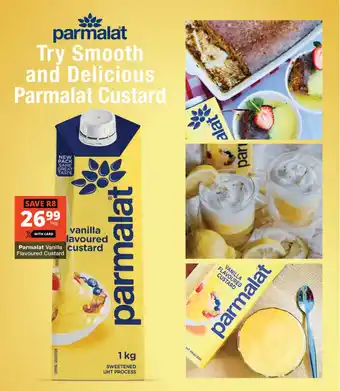 Checkers Parmalat Vanilla Flavoured Custard offer