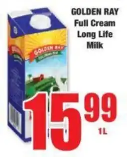 Boxer GOLDEN RAY Full Cream Long Life Milk offer