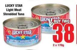 Boxer LUCKY STAR Light Meat Shredded Tuna offer