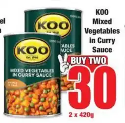 Boxer KOO Mixed Vegetables in Curry Sauce offer