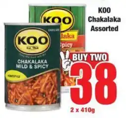 Boxer KOO Chakalaka Assorted offer