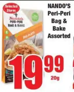 Boxer NANDO'S Peri-Peri Bag & Bake Assorted offer