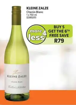 Makro KLEINE ZALZE Chenin Blanc 1x 750ml offer