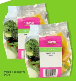 Save Mixed Vegetables 500g offer