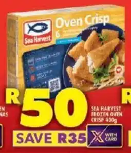 Shoprite SEA HARVEST FROZEN OVEN CRISP 400g offer