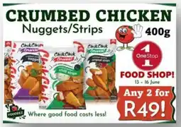 Foodeez CRUMBED CHICKEN Nuggets/Strips offer